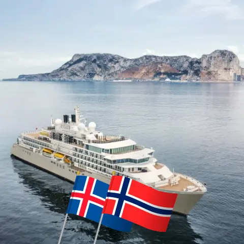 Kreuzfahrt im Norden von Reykjavik nach Tromsø an Bord des Schiffes Silver Endeavour mit Besuchen in Island und Norwegen für 14 Tage
