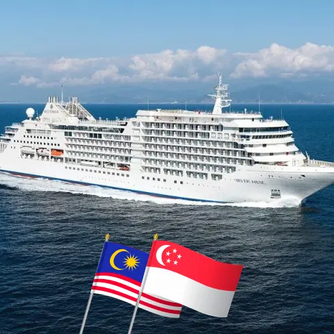 Croisière en Asie de Mumbai / Bombay à Singapour à bord du navire Silver Muse avec des visites en Inde, au Sri Lanka, en Thaïlande, en Malaisie et à Singapour pendant 19 jours
