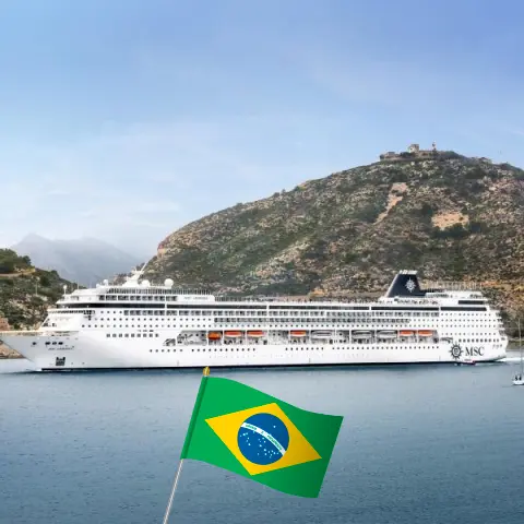 Круиз по Южной Америке из Рио-де-Жанейро на борту судна MSC Armonia с посещением Бразилии на 8 дней
