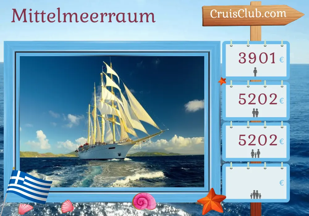 Mittelmeer-Kreuzfahrt von Istanbul nach Piräus an Bord des Star Flyer-Schiffs mit Besuchen in der Türkei und Griechenland für 8 Tage