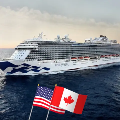 Круиз по Западной Америке из Гонолулу в Ванкувер на борту судна Royal Princess с посещением США и Канады на 13 дней
