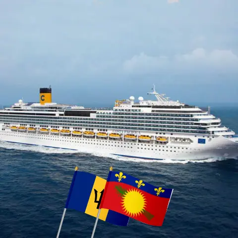 Круиз по Восточной Карибии из Ла-Романы на борту судна Costa Pacifica с посещениями Барбадоса и Гваделупы на 8 дней