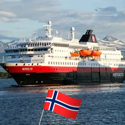 Kreuzfahrt im Norden von den Bergen bis nach Kirkenes an Bord des Schiffes Nordlys mit Besuchen in Norwegen für 7 Tage