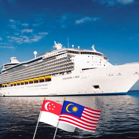 Cruzeiro na Ásia a partir de Singapura a bordo do navio Navigator of the Seas com visitas a Singapura, Vietnã, Tailândia e Malásia por 11 dias