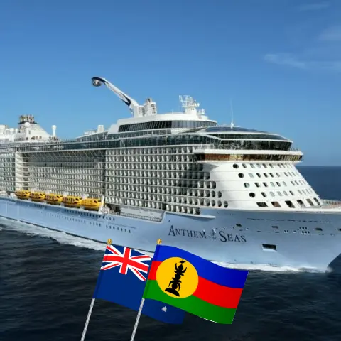 Crucero en el Océano Pacífico desde Sídney a bordo del barco Anthem of the Seas con visitas a Australia, Vanuatu y Nueva Caledonia durante 9 días