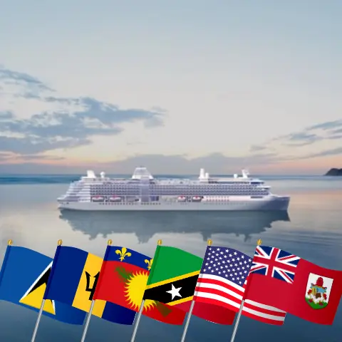 Cruise in the Transatlantic from Saint John to Lisbon aboard Silver Ray ship with visits to Puerto Rico, Saint Barthélemy, Saint Vincent and the Grenadines, Saint Lucia, Barbados, Guadeloupe, Saint Kitts and Nevis, USA, and Bermuda for 29 days