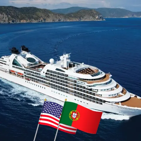 Круиз по Трансатлантике из Майами в Лиссабон на борту судна Seabourn Quest с посещениями США и Португалии на 13 дней