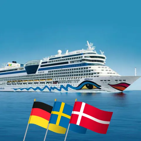 Baltic Sea Cruise with AIDAmar: Germany, Sweden, Denmark - 9 days