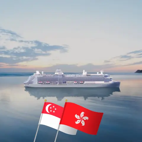 Kreuzfahrt in Asien von Singapur nach Hongkong an Bord des Schiffes Silver Nova mit Besuchen in Singapur, Thailand, Vietnam und Hongkong für 15 Tage