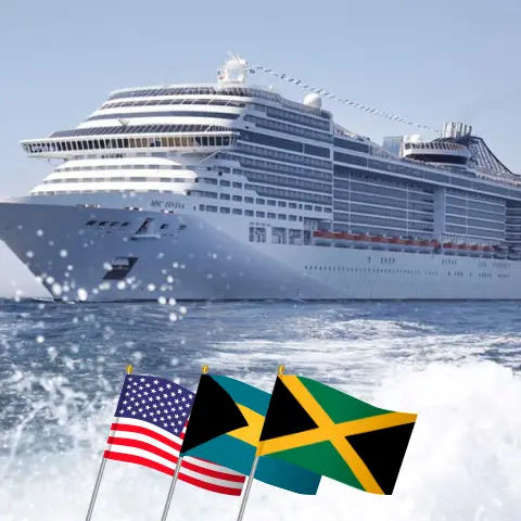 Kreuzfahrt in der Karibik ab Miami an Bord des MSC Divina-Schiffs mit Stopps in den USA, der Dominikanischen Republik, den Bahamas, Jamaika, Kolumbien, Panama, Costa Rica und Honduras für 19 Tage