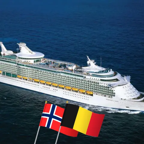 Круиз в Северные земли из Саутгемптона на борту судна Mariner of the Seas с посещением Норвегии и Бельгии на 8 дней