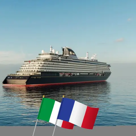 Круиз по Средиземному морю от Дженоа до Чивитавеккьи на борту судна EXPLORA III с посещением Италии и Франции на 6 дней