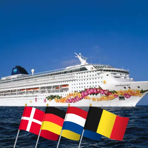 Круиз по Северному морю из Копенгагена в Саутгемптон на борту судна Norwegian Sky с посещением Дании, Германии, Нидерландов и Бельгии на 8 дней