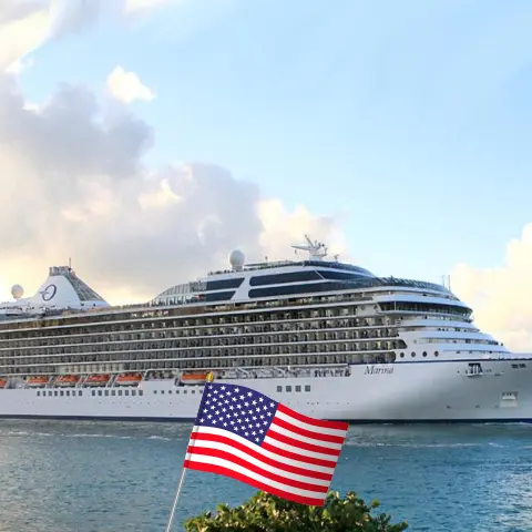 Kreuzfahrt in der östlichen Karibik ab Miami an Bord des Schiffes Oceania Marina mit Stopps in den USA, der Dominikanischen Republik, Puerto Rico und Saint-Barthélemy für 11 Tage