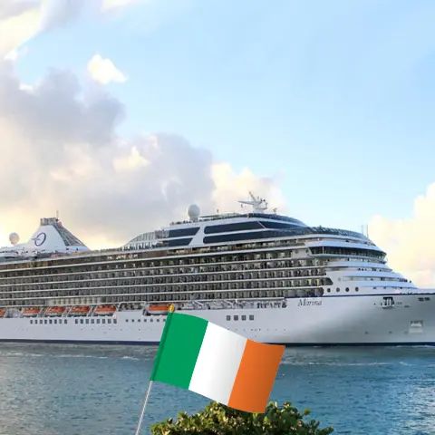 Cruise in the British Isles from Southampton aboard Oceania Marina ship with visits to Ireland for 12 days