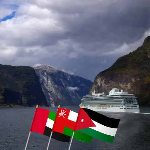 Круиз по Суэцкому каналу от Дубая до Стамбула на борту судна Oceania Vista с посещениями Объединенных Арабских Эмиратов, Омана, Саудовской Аравии, Иордании, Египта и Турции продолжительностью 20 дней