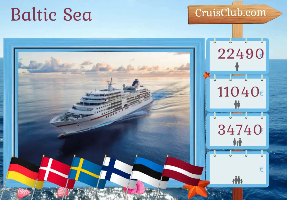 Baltic Sea Cruise from Travemünde to Kiel on board the MS EUROPA ship