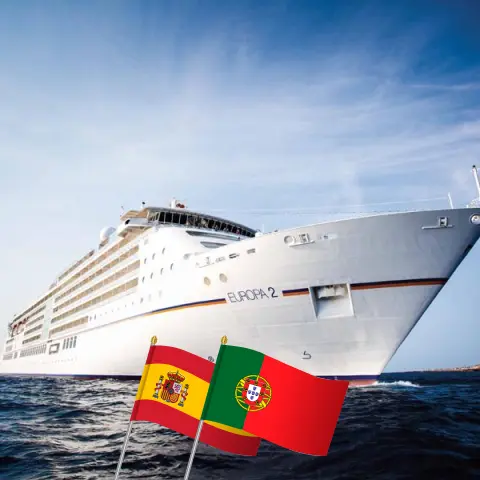 Crucero por el Mediterráneo desde Tenerife a Bilbao a bordo del barco MS EUROPA 2 con visitas a España y Portugal durante 13 días