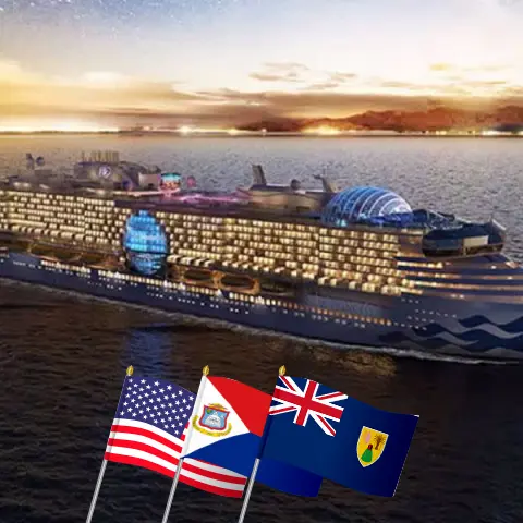 Kreuzfahrt in der Karibik von Fort Lauderdale an Bord des Schiffes "Star Princess" mit Besuchen in den USA für 9 Tage