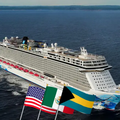 Crucero por el Caribe desde Port Canaveral / Orlando a bordo del barco Norwegian Escape con visitas a EE. UU., México y Bahamas por 6 días