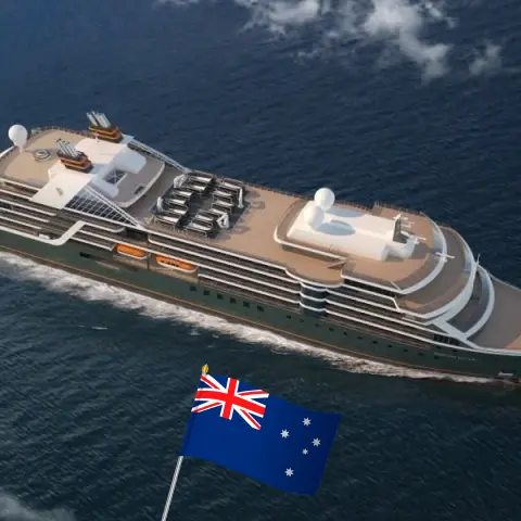 Kreuzfahrt in Australien von Darwin nach Broome an Bord des Schiffes Seabourn Pursuit mit Stopps in Australien für 11 Tage