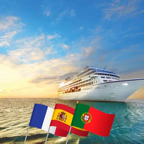 Croisière en Europe de l`Ouest de Southampton à Barcelone à bord du navire Oceania Sirena avec des visites en France, en Espagne et au Portugal pendant 13 jours