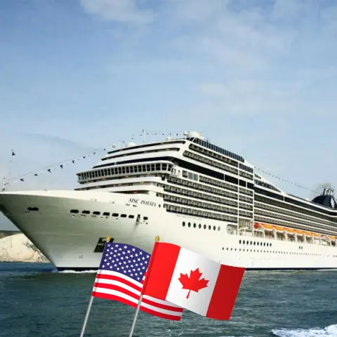 Croisière en Alaska au départ de Seattle à bord du navire MSC Poesia avec des visites aux États-Unis et au Canada pendant 8 jours