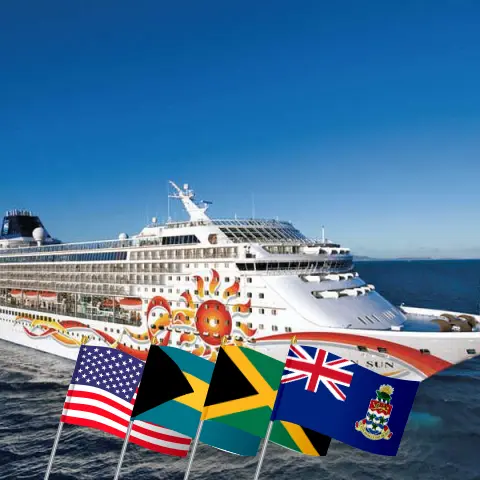 Kreuzfahrt im Panamakanal von Miami an Bord des Schiffes Norwegian Sun mit Stopps in den USA, den Bahamas, Kolumbien, Panama, Costa Rica, Jamaika und den Cayman Islands für 12 Tage