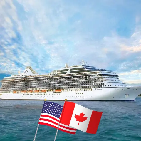 Круиз в Аляску из Сиэтла на борту Oceania Riviera с посещением США и Канады на 8 дней