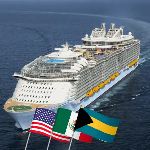 Круиз по Карибскому морю из Галвестона на пароме Symphony of the Seas с посещением США, Мексики и Багамских островов на 9 дней