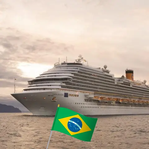 Круиз по Южной Америке из Сантоса в Итажаи на борту судна Costa Diadema с посещением Бразилии на 3 дня
