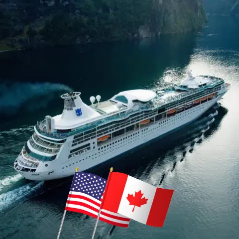 Crucero por Nueva Inglaterra desde Baltimore a bordo del barco Vision of the Seas con visitas a Estados Unidos y Canadá por 10 días