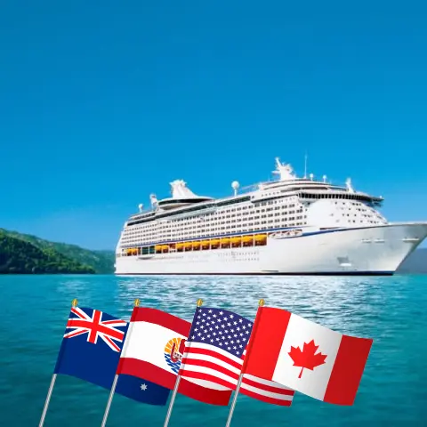 Круиз по Гавайям от Брисбена до Сиэтла на борту судна Voyager of the Seas с посещением Австралии, Французской Полинезии, США и Канады в течение 26 дней