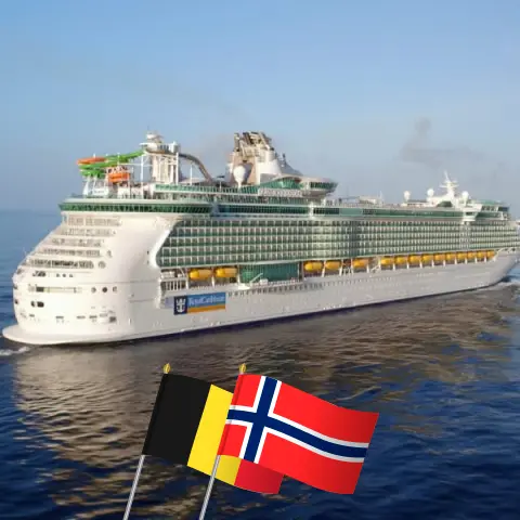 Kreuzfahrt in die Nordländer ab Southampton an Bord des Schiffes Liberty of the Seas mit Besuchen in Belgien und Norwegen für 8 Tage