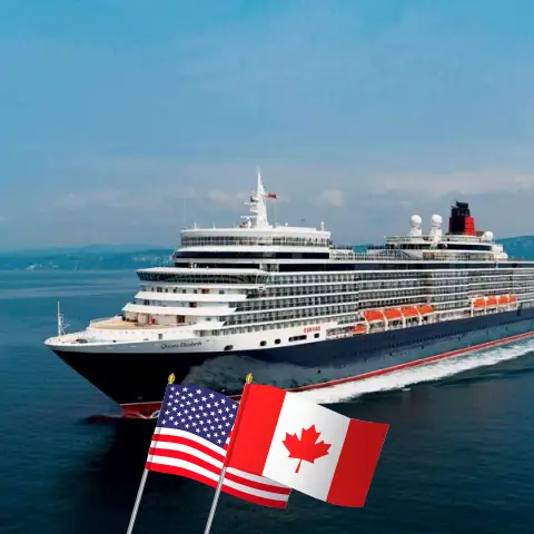 Kreuzfahrt in Alaska ab Seattle an Bord des Schiffes Queen Elizabeth mit Besuchen in den USA und Kanada für 8 Tage
