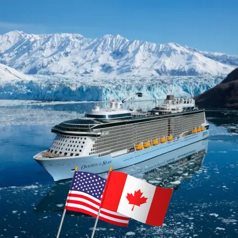 Круиз в Аляску из Анкориджа/Анкориджа в Ванкувер на борту круизного лайнера Ovation of the Seas с посещением США и Канады на 8 дней