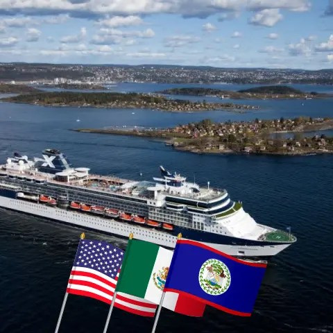 Kreuzfahrt in der westlichen Karibik ab Tampa an Bord des Schiffes Celebrity Constellation mit Besuchen in den USA, Mexiko und Belize für 8 Tage