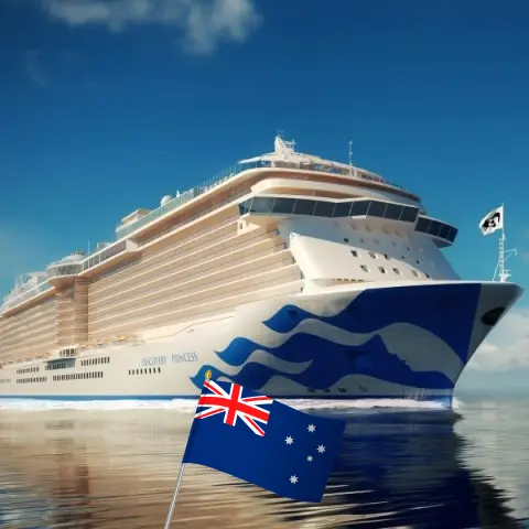 Kreuzfahrt in Australien ab Sydney an Bord des Schiffes Discovery Princess mit Besuchen in Australien für 11 Tage