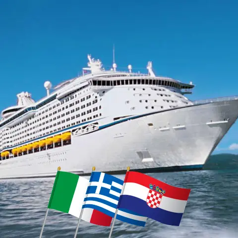 Croisière en Méditerranée au départ de Ravenne à bord du navire Explorer of the Seas avec des escales en Italie, en Grèce et en Croatie pendant 8 jours