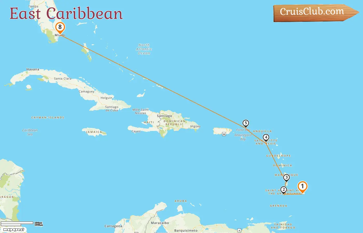 East Caribbean Cruise aboard EXPLORA II