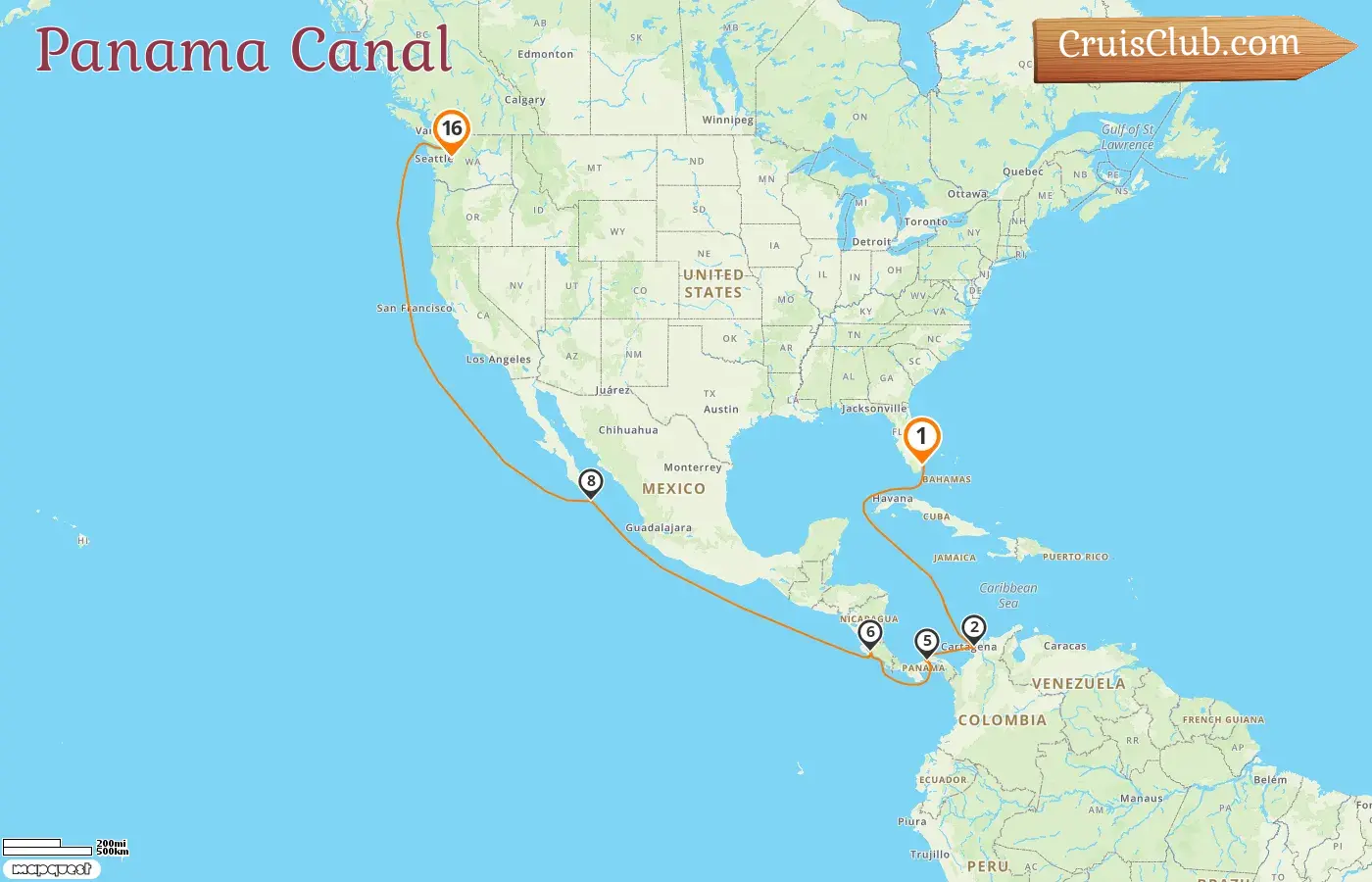 Panama Canal Cruise