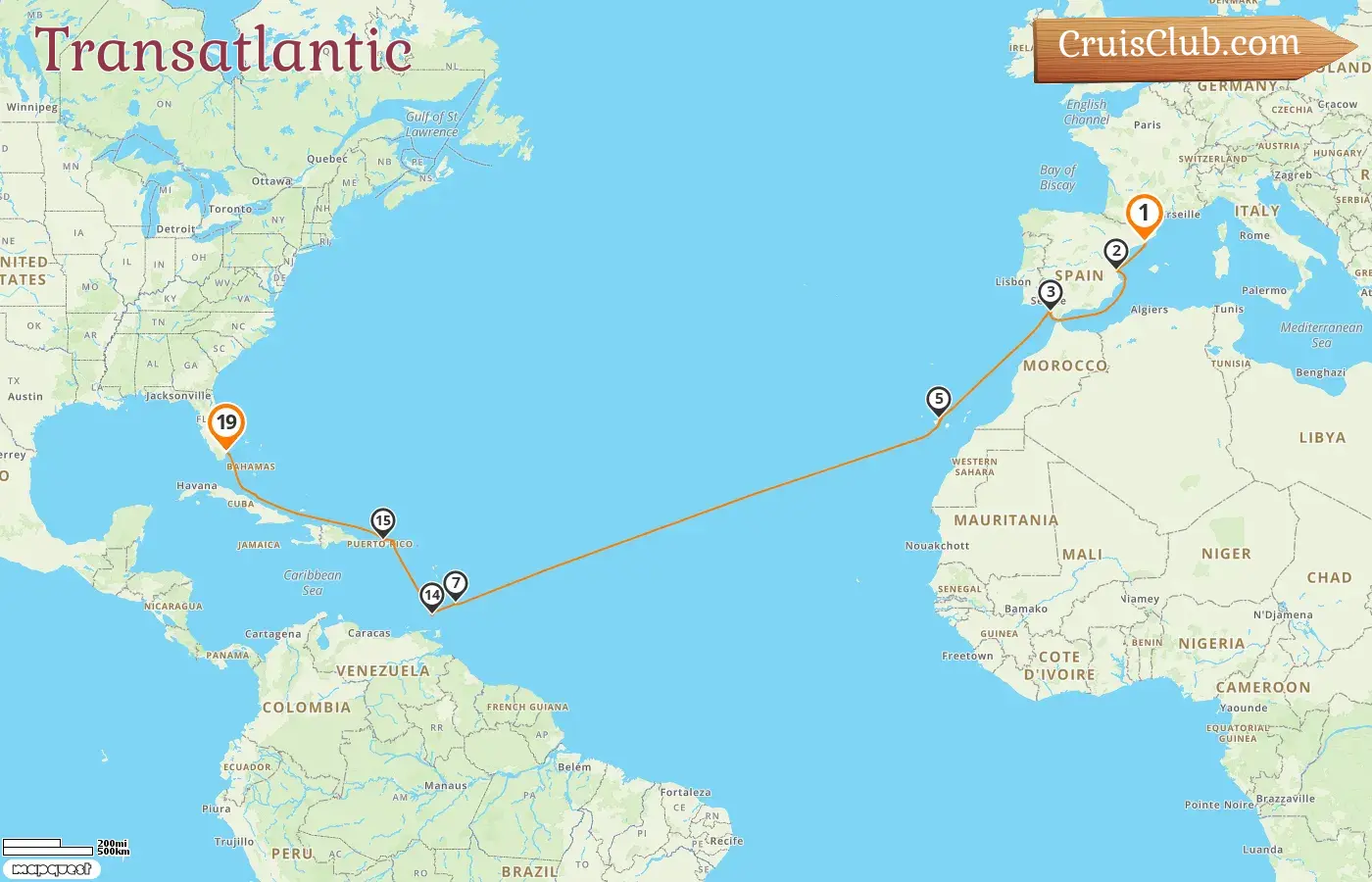 Transatlantic Cruise