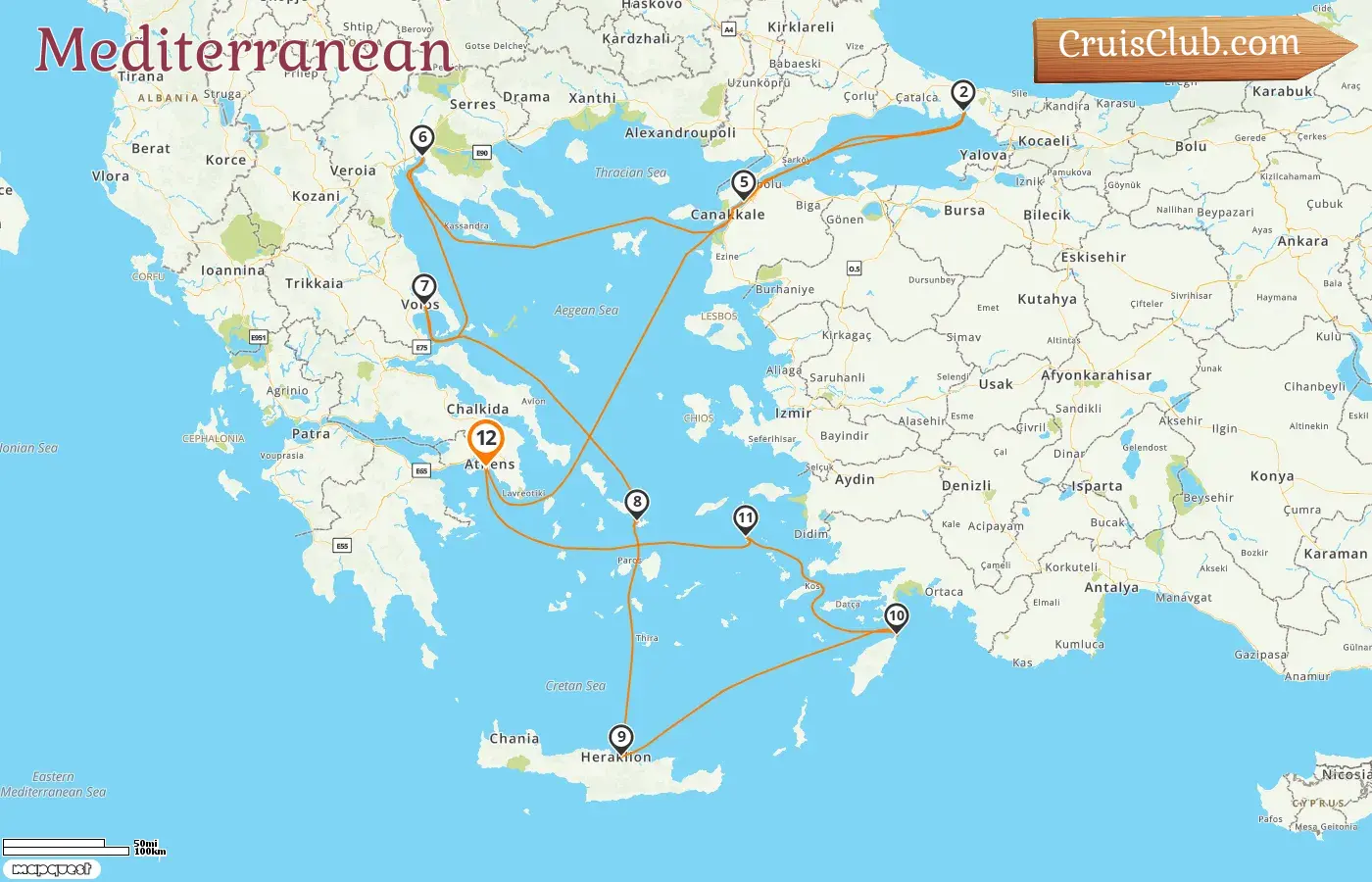 Silver Muse Mediterranean Cruise: Greece and Turkey Exploration