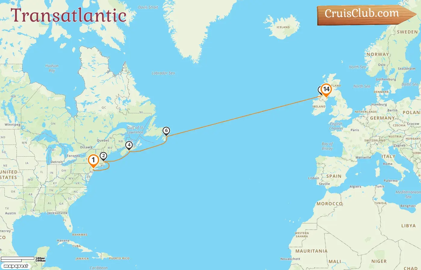 Transatlantic Cruise