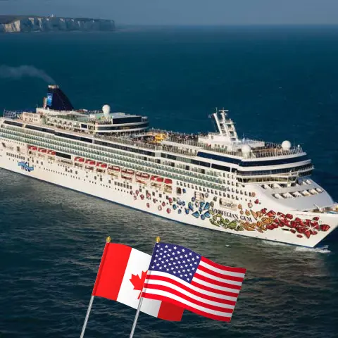 Cruise in the New England from Quebec to Boston aboard Norwegian Gem ship with visits to Canada and USA for 8 days