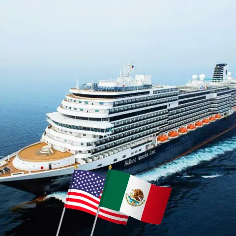Cruzeiro no Havaí saindo de San Diego a bordo do navio Koningsdam com visitas aos EUA e ao México por 18 dias