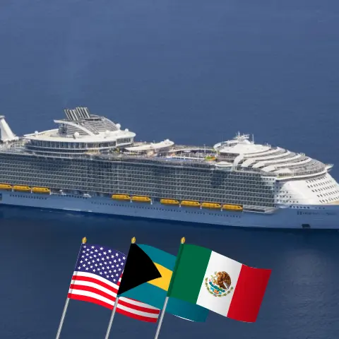 Crucero por el Caribe desde Port Canaveral / Orlando a bordo del barco Harmony of the Seas con visitas a EE. UU., Bahamas y México por 6 días