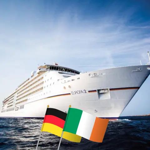 Круиз в Британские острова из Гамбурга на корабле MS EUROPA 2 с посещением Германии и Ирландии на 14 дней
