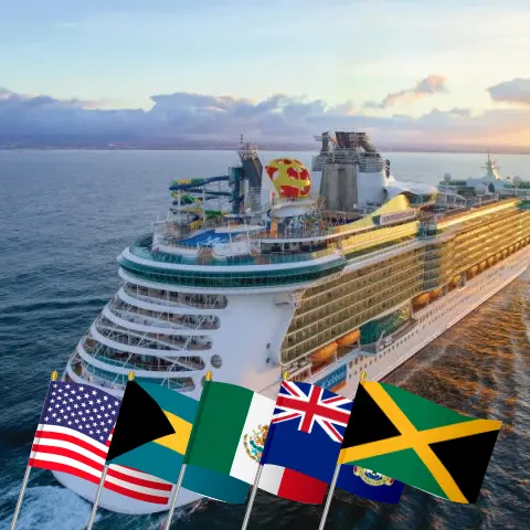 Круиз по Западной Карибии из Майами на борту лайнера Independence of the Seas с посещением США, Багамских островов, Мексики, островов Кайман и Ямайки на 8 дней