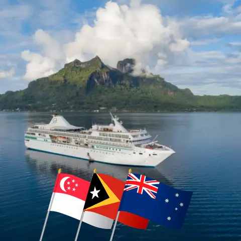 Круиз в Азию из Сингапура в Дарвин на борту судна Paul Gauguin с посещением Сингапура, Индонезии, Восточного Тимора и Австралии на 14 дней